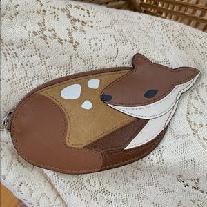 COACH Leather Change Purse